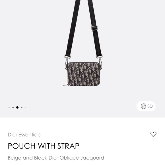 Dior Pouch with Strap - Picture 8 of 8